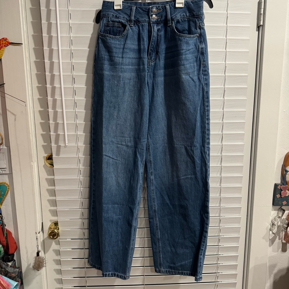 Flying Banana Jeans 6M wide leg!